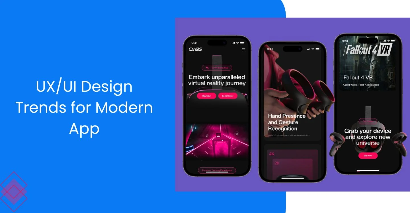Read more about the article UX/UI Design Trends: Crafting Intuitive Interfaces for Modern Apps